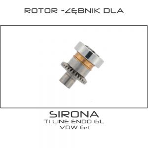 Rotor - Zębnik dla kątnicy Sirona 6:1 T1 LINE ENDO 6L / VDW 6:1