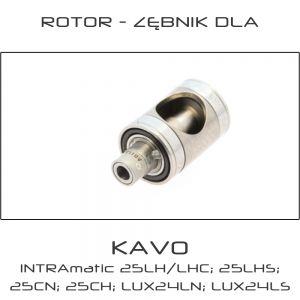 Rotor - Zębnik dla kątnicy KAVO INTRAmatic® 25LH/LHC ; 25LHS ; 25CN ; 25CH ; LUX 24LN ; LUX 24LS
