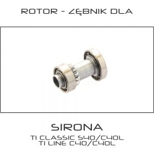 Rotor - Zębnik dla kątnicy Sirona T1 CLASSIC S40L ; T1 LINE C40/ C40L ;