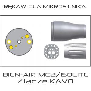 Rękaw mikrosilnika Bien-Air MC2 LED Isolite, złącze KAVO