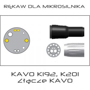 Rękaw dla mikrosilnika KAVO K192/201 złącze KAVO