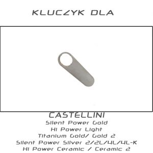 Klucz do turbiny CASTELLINI Silent Power Silver 2/2L/4L/4L-K