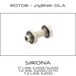 Rotor - Zębnik dla kątnicy Sirona T1 LINE C200 ; T2 LINE A200L ; T3 LINE E200