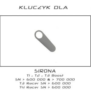 Klucz do turbiny Sirona T1 /T2 / T3 Boost / T3 Racer / T4 Racer