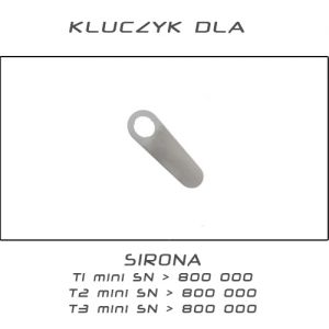 Klucz do turbiny Sirona T1 / T2 / T3 Mini > 800 000